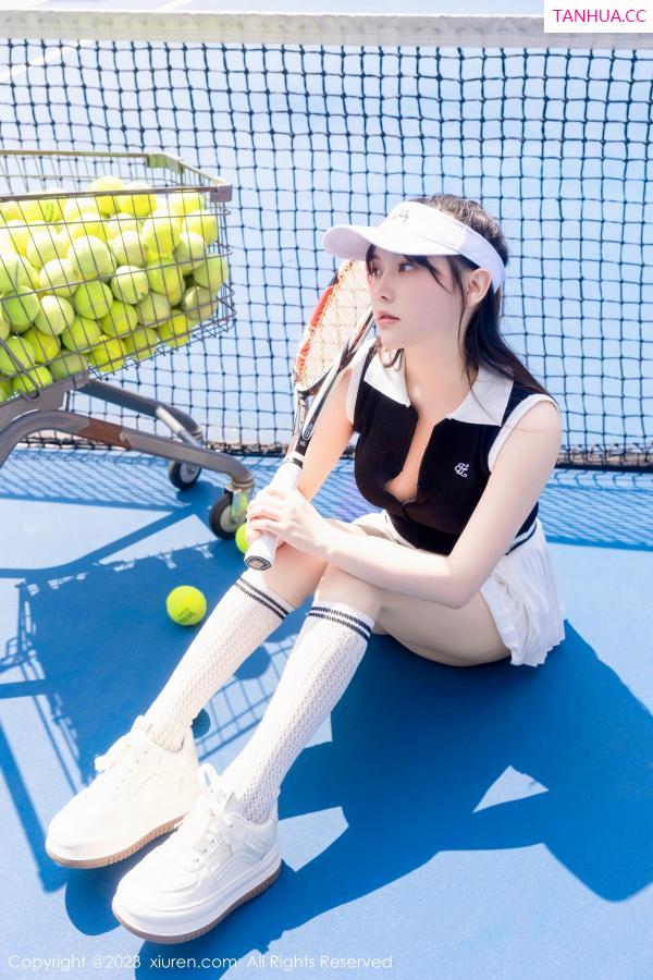 豆瓣酱  [XiuRen]高清写真图 2023.10.07 No.7467 豆瓣酱 网球美臀第24张图片